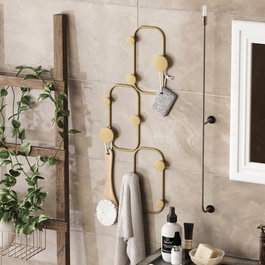Wallity Lizzard-A Gancho de Pared Dorado